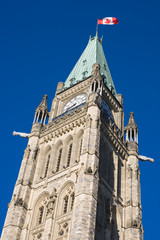 Peace Tower at Parliament Hill