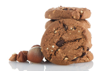 Homemade chocolate cookies