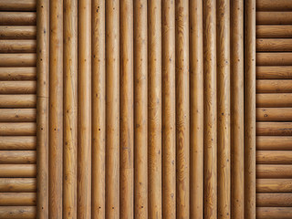 wooden logs background