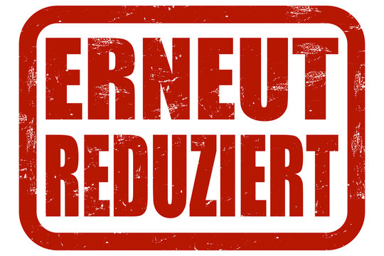 Grunge Stempel rot ERNEUT REDUZIERT