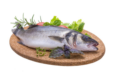 Raw seabass