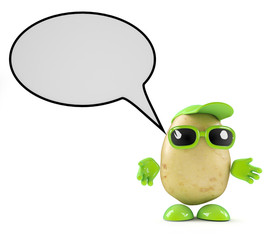Potato speaks