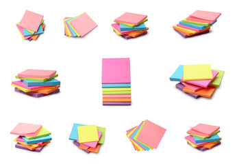 Multicolored stickers