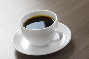 cup of coffee or hot