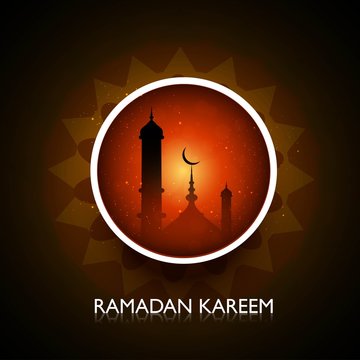 vector illustration of Ramadan kareem colorful design