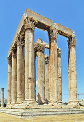 Obraz premium Temple of Olympian Zeus, Athens