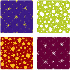 Star seamless pattern