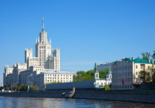 Kotelnicheskaya Embankment Building. Moscow, Russia