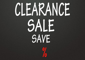clearance sale symbol