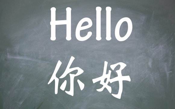 hello title write in chinese