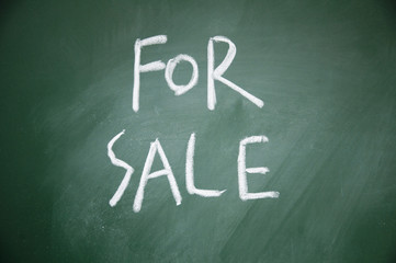 for sale sign