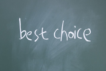 best choice sign