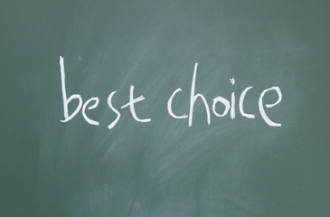 Obraz premium best choice sign