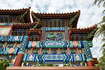 Foto op Canvas Beijing, Lama Temple - Yonghe Gong Dajie © lapas77