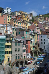 Riomaggiore in Ligurien
