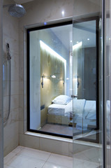 modern bathroom interior