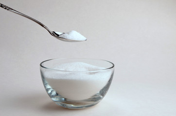 Spoon and surgar bowl