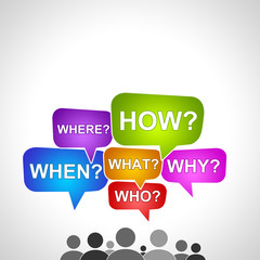 Who What Where When Why How