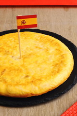 Spanish omelet with potato