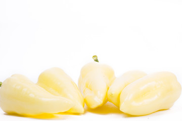  fresh vegetable isolated on a white background
