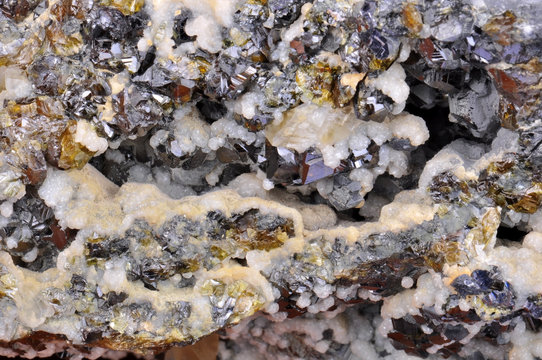 Calcite, Galena, sphalerite power of nature