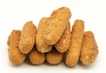 Palitos de pollo empanado