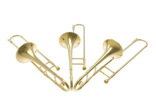 Three Trombones Top View