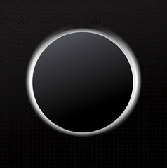 Graphic Black Background with Energy Circle
