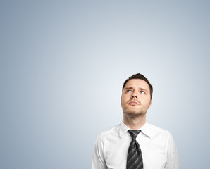 businessman thinking