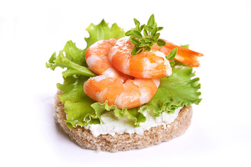 shrimps appetizer