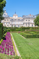 Fototapeta premium Royal Palace of La Granja de San Ildefonso in Segovia, Spain