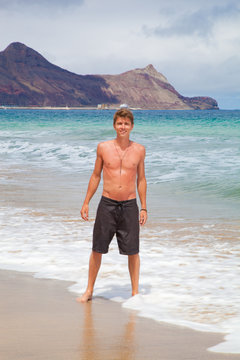 badeurlaub man am meer