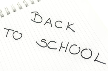 Back to school