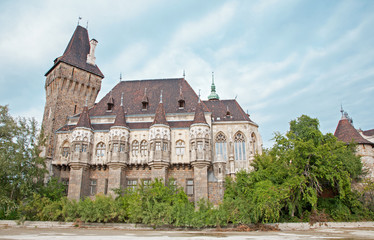 Fototapeta na wymiar Budapest - Vajdahunyad castle