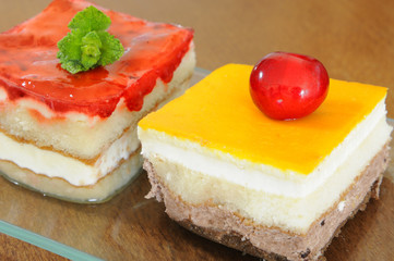 desserts and assorted sweets