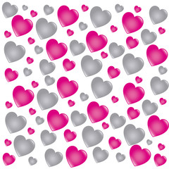 hearts background