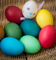 Painted eggs