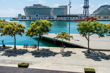 Barcelona harbor