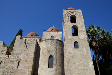 Fototapeta na wymiar Kościół św Jana pustelników, Palermo