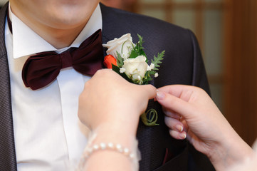 Rose Boutonniere