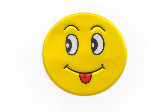 Smiley face stickers Royalty Free Vector Image