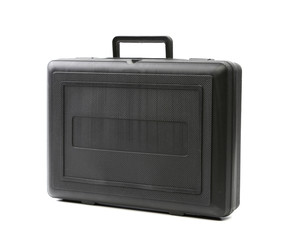 Black plastic case.