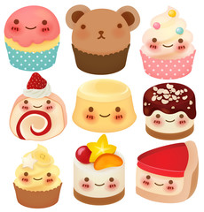 Collection of Cute Dessert