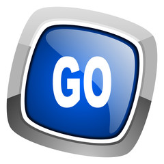 Obraz premium go icon