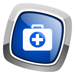 Obraz premium first aid kit icon