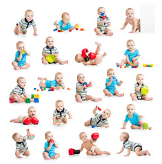 collection of active baby or kid boy © Oksana Kuzmina