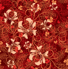 Abstract floral background