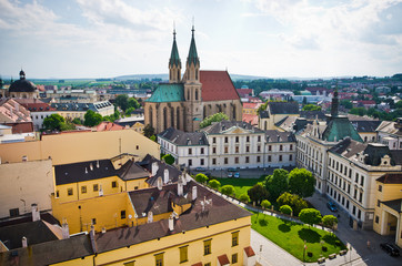 Fototapeta na wymiar St Moritz katedra i Kromeriz, Republika Czeska