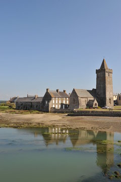 Reflets dans l'eau 3, Notre Dame de Portbail