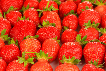 Fresh strawberry close up